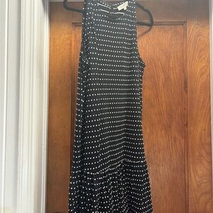 Polka Dot Sleeveless Dress - Loft
